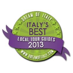 italy's best local tour guides 2013 badge